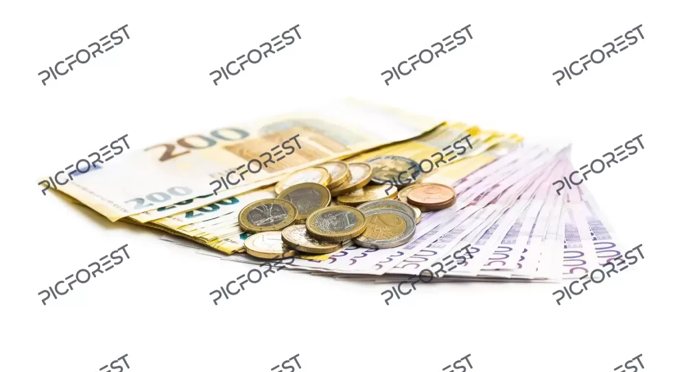 دانلود عکس اسکناس و سکه یورو